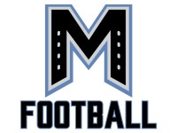 M FOOTBALL LOGO