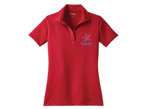 3.8-ounce, 100% polyester tricot