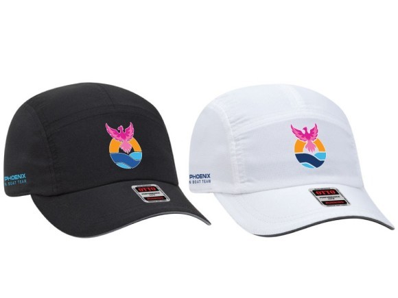 Black and white otto cap
