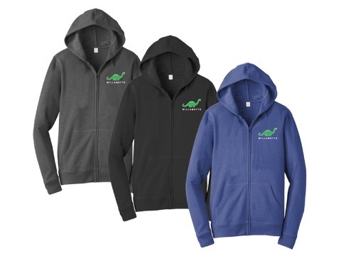 7.7-ounce, 60/40 combed ring spun cotton/poly